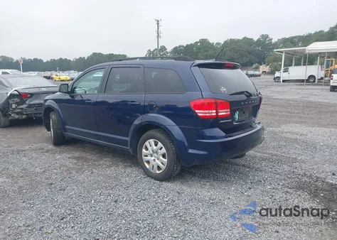 2018 Dodge Journey Se из США, поврежденный, VIN 3C4PDCAB8JT242320